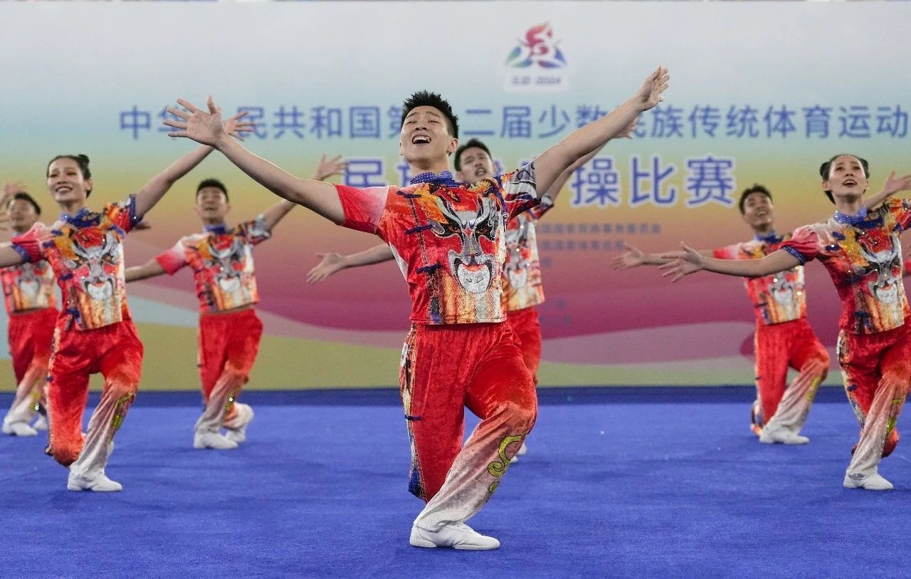北京市代表团民族健身操队由澳博体育手