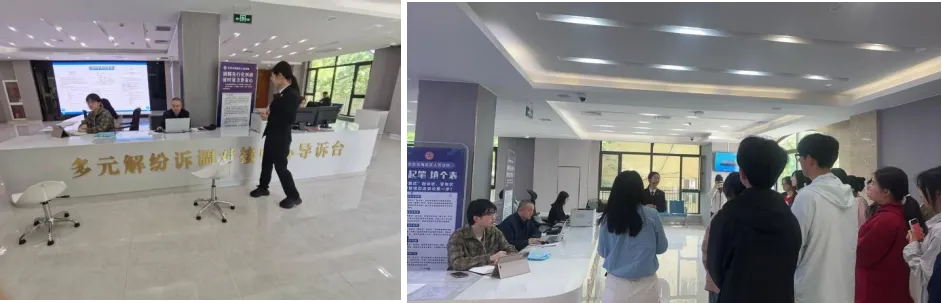 同学们经过司法实践的前沿探索