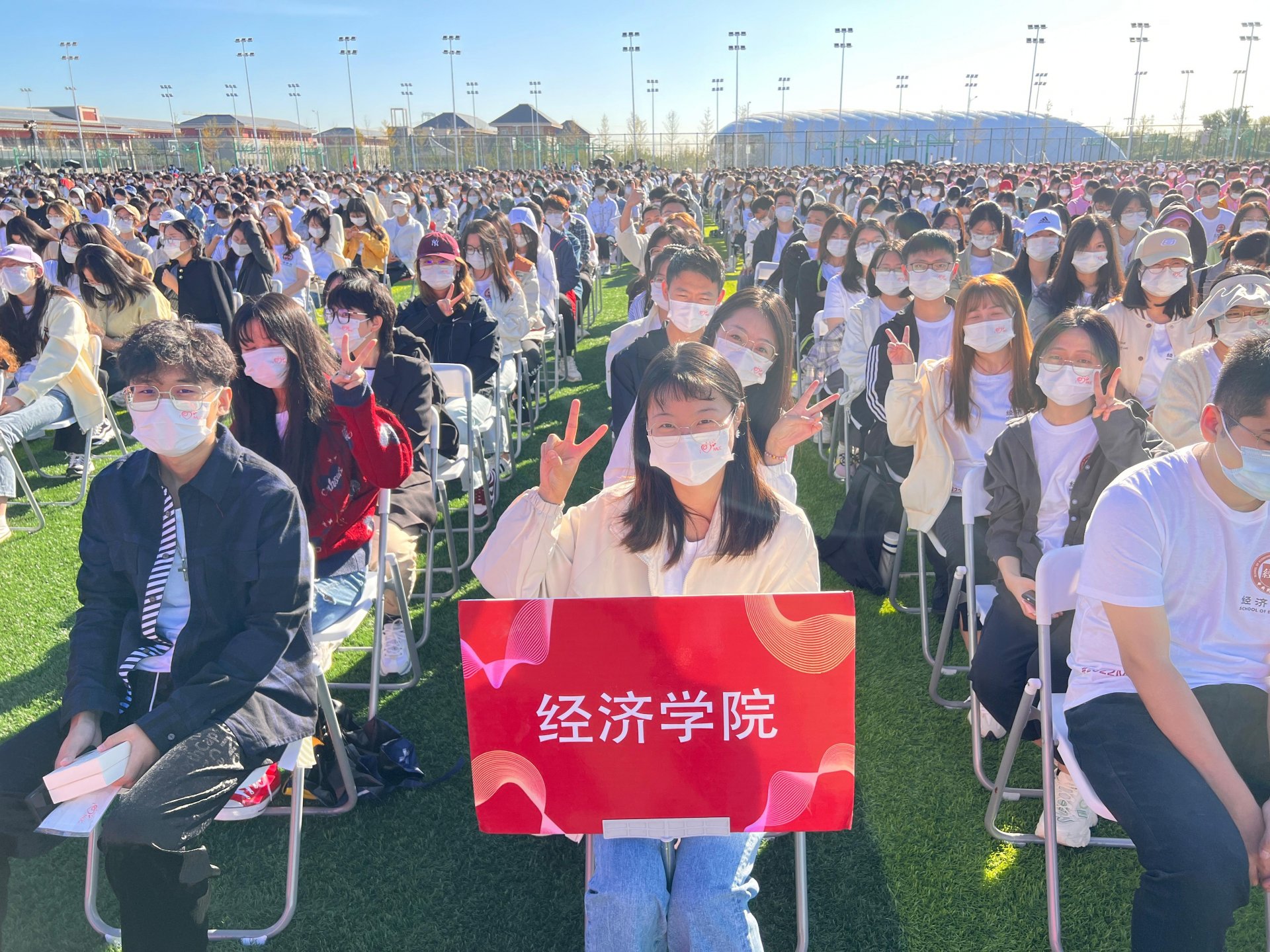将在民大校园中开启人生新篇章
