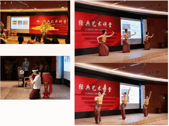 带领现场观众开启了一场沉浸式民族舞蹈