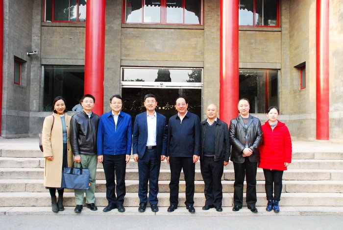 州长齐建新来校访问